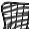 Baxton Studio Colorado Modern Bohemian Black Rattan and Metal Accent Chair 224-13132-ZORO - alternate 6